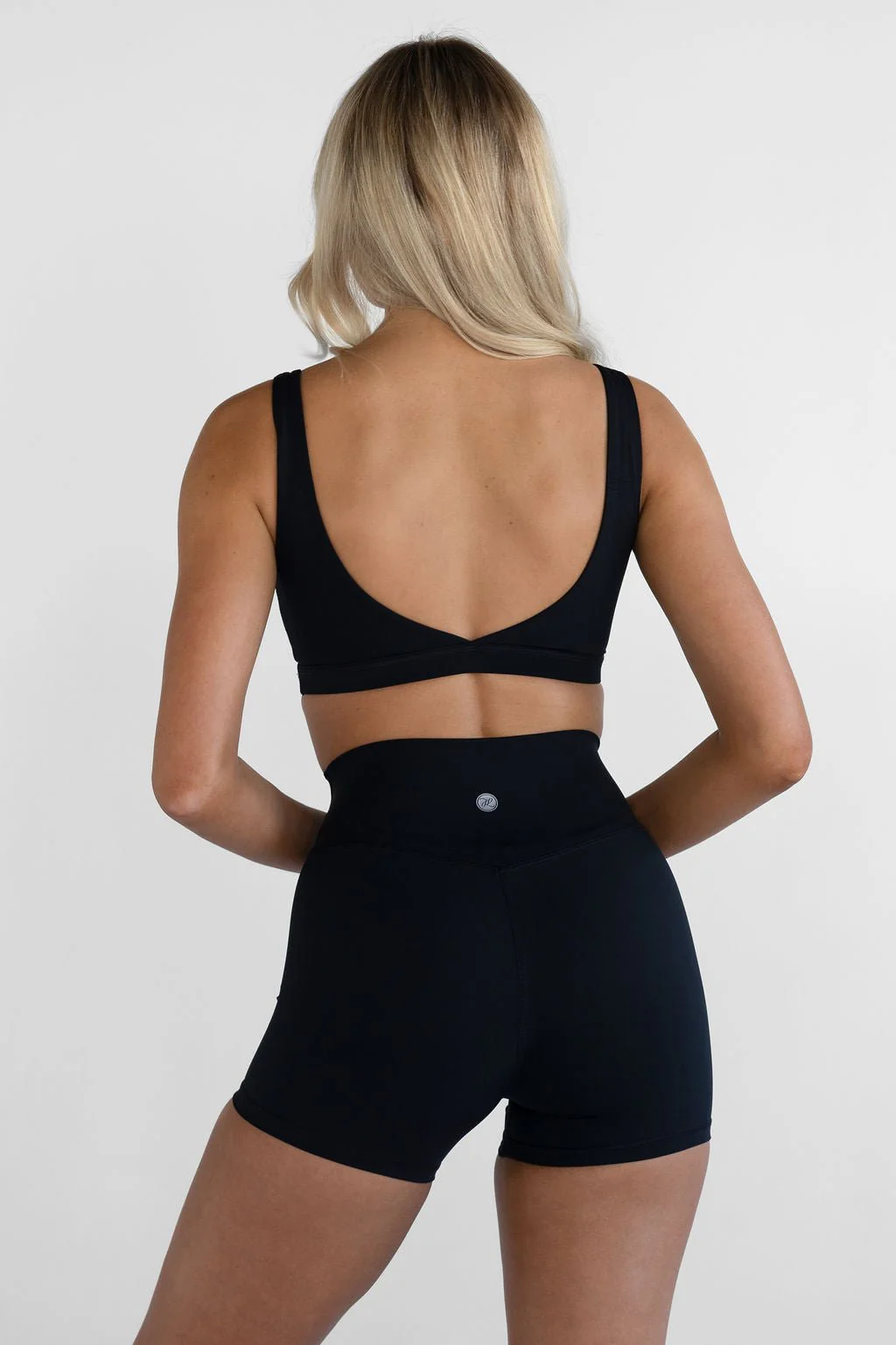 4" Sculpt Bike Shorts - Black - Image 2