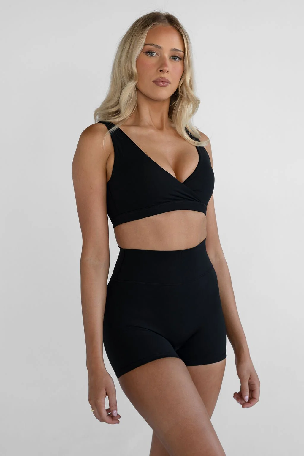 4" Sculpt Bike Shorts - Black - Image 3