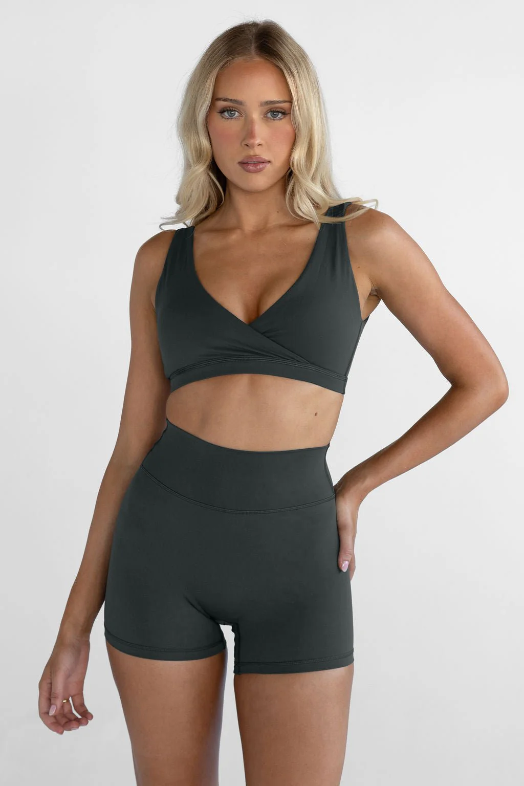 4" Sculpt Bike Shorts - Deep Forrest