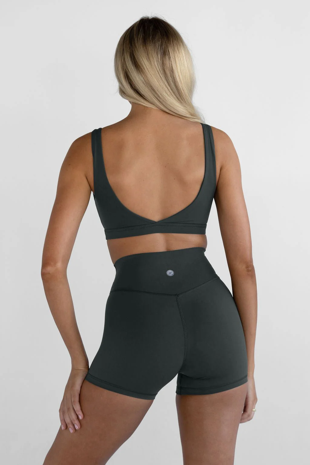 4" Sculpt Bike Shorts - Deep Forrest - Image 3