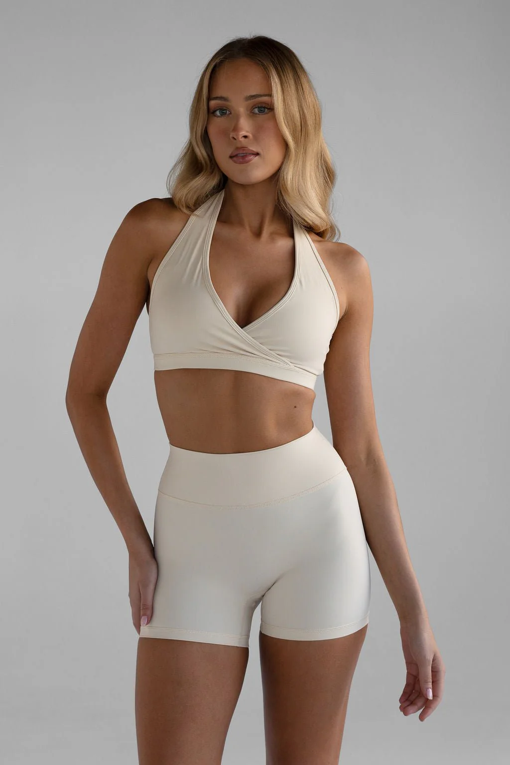 4" Sculpt Bike Shorts - French Vanilla