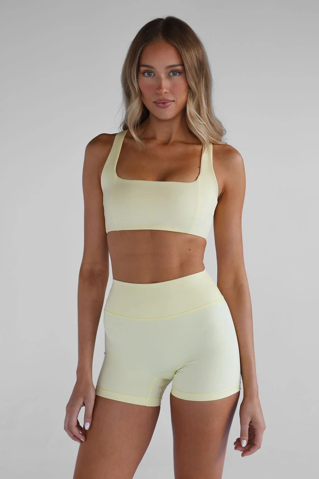 4" Sculpt Bike Shorts - Lemontini - Image 3