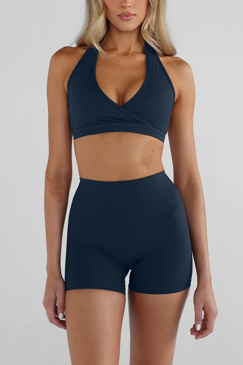 4" Sculpt Bike Shorts - Navy