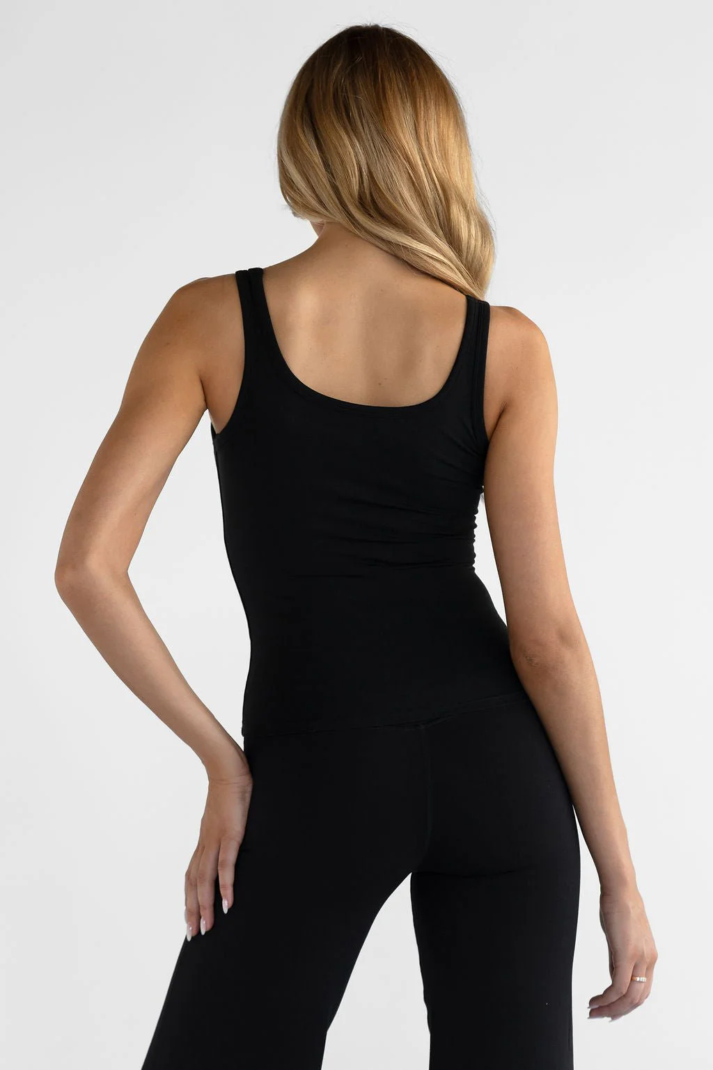 Bamboo Cami - Black - Image 6