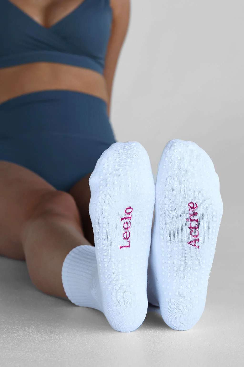 Breathe Grip Socks - Pink - Image 2