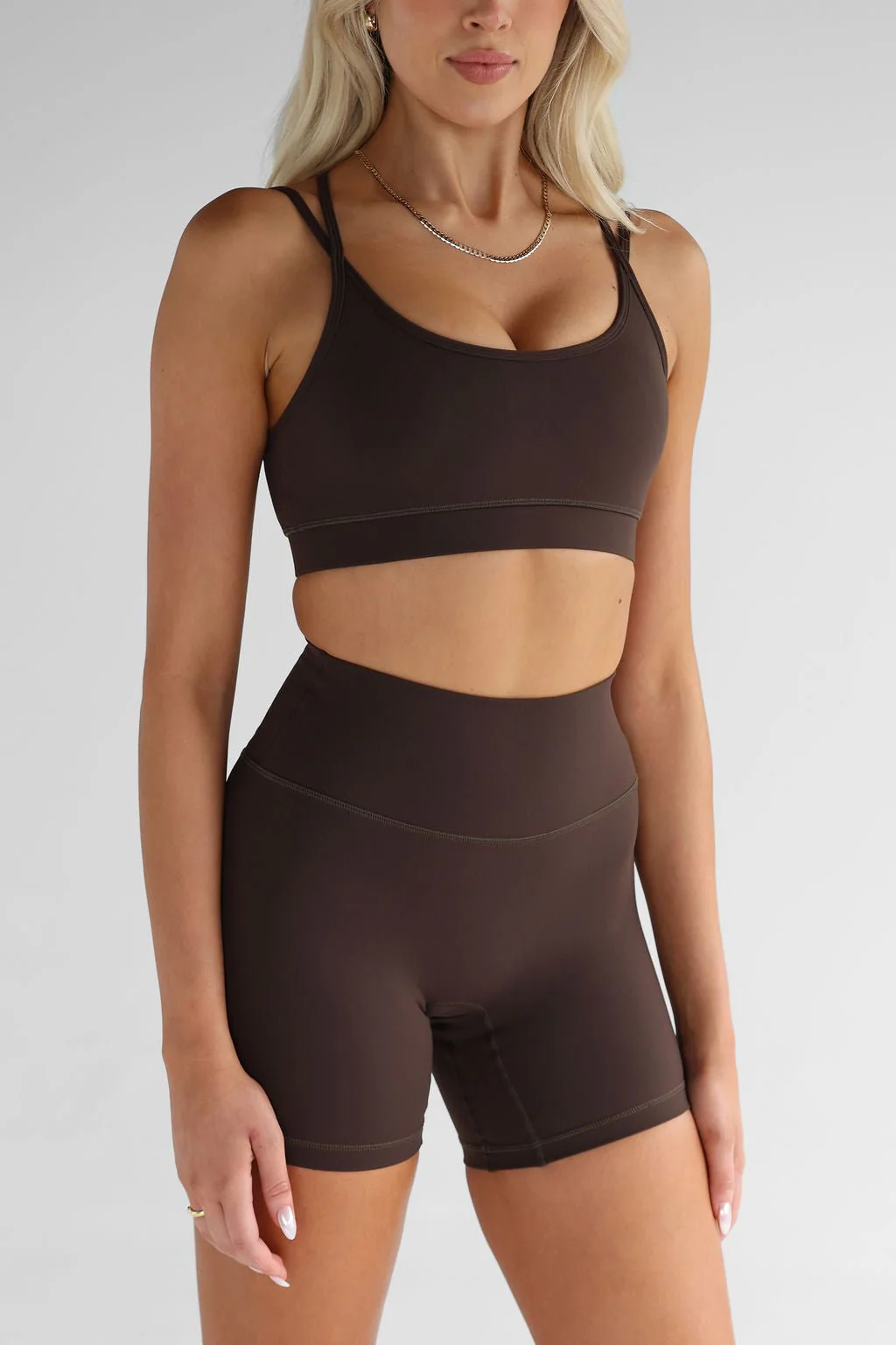 Classic 6" Bike Shorts - Cocoa Bean - Image 3