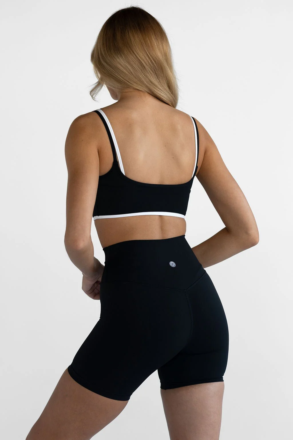 Double Layer Crop - Black - Image 3