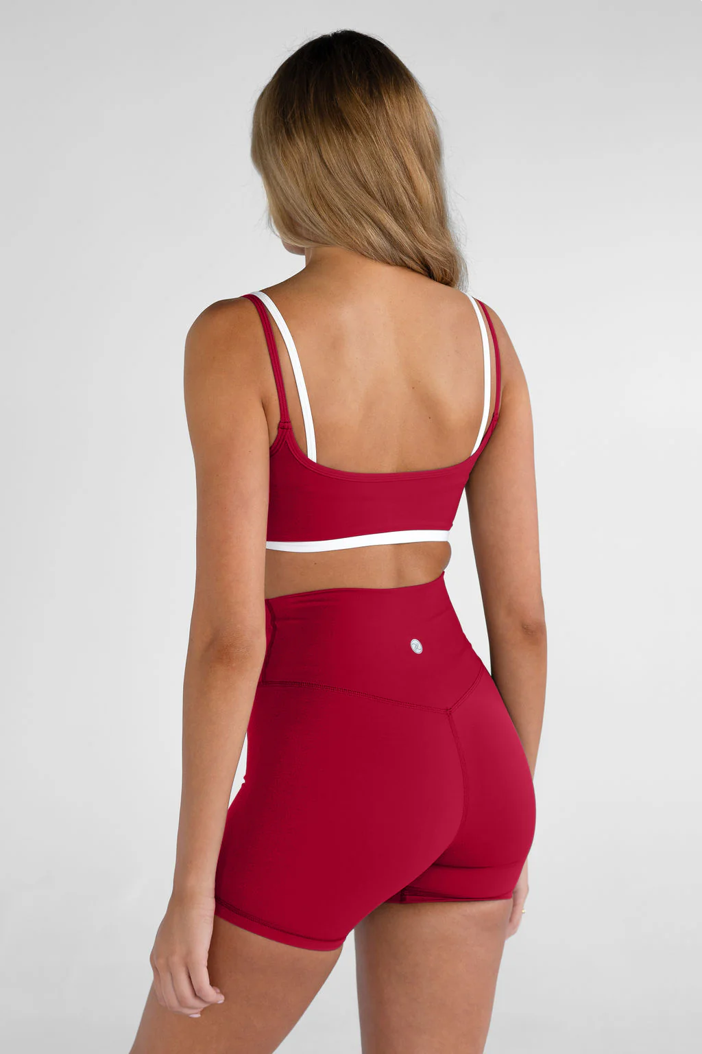 Double Layer Crop - Cherry - Image 3