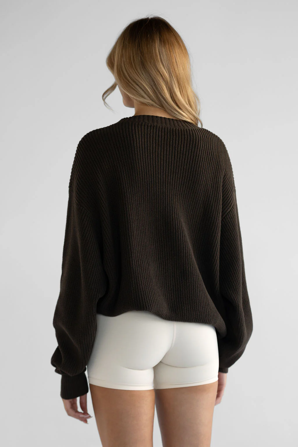 Natural Cosy Knit - Dark Chocolate - Image 6
