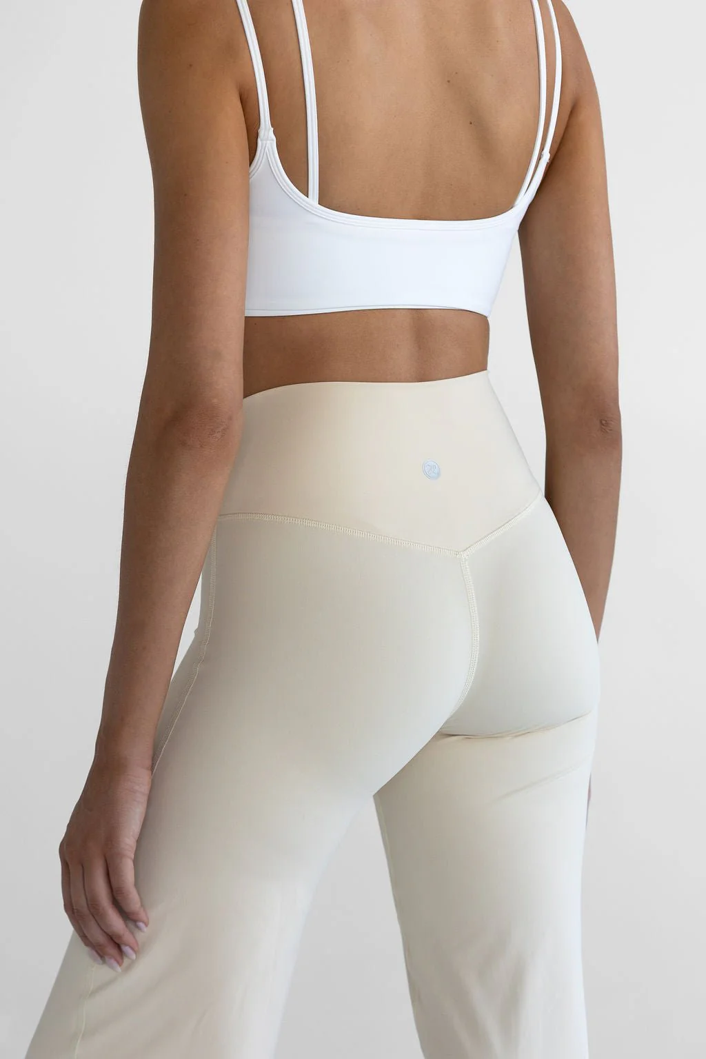 PETITE Sculpt Wide Leg Pants - French Vanilla - Image 5