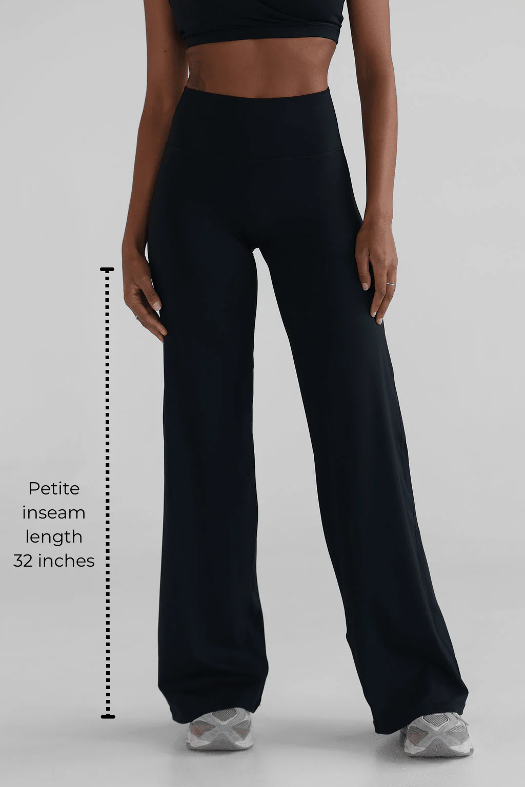 PETITE Sculpt Wide Leg Pants - Cherry Cola - Image 4