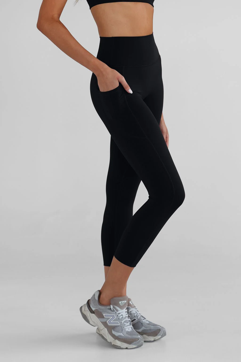 SCULPT 7/8 Pocket Leggings - Black - Image 4
