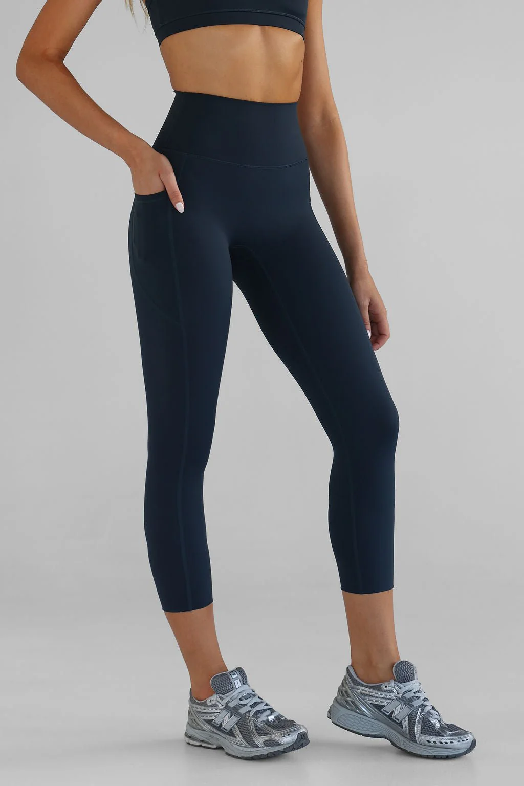 SCULPT 7/8 Pocket Leggings - Navy - Image 4