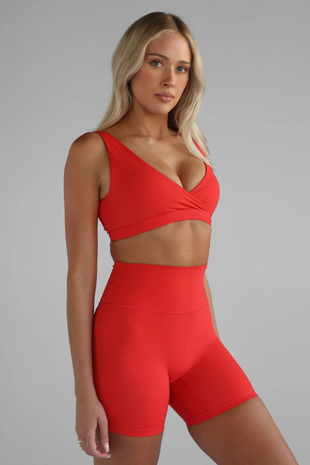 Sculpt Bike Shorts - Chilli - Image 3