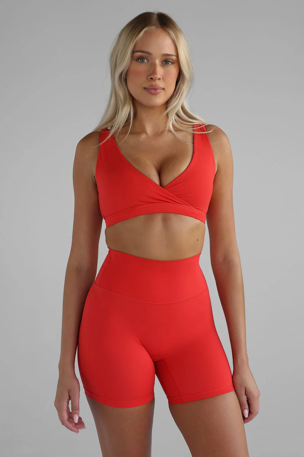 Sculpt Bike Shorts - Chilli - Image 4