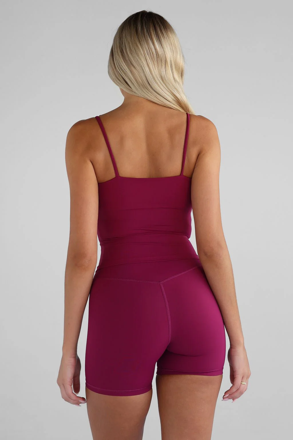 SCULPT Bike Shorts - Sangria - Image 3