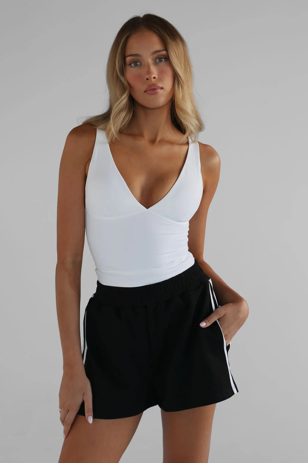 Sculpt Ethereal Tank - White