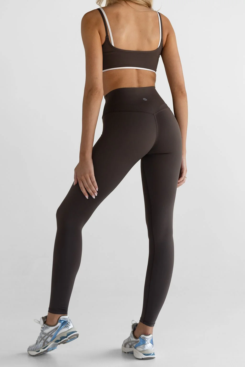 SCULPT Full Length Leggings - Dark Chocolate - Image 4