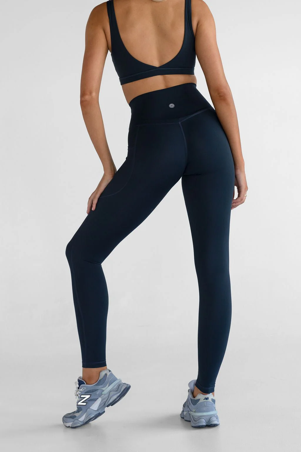 SCULPT Pocket Full Length Leggings - Navy - Image 4