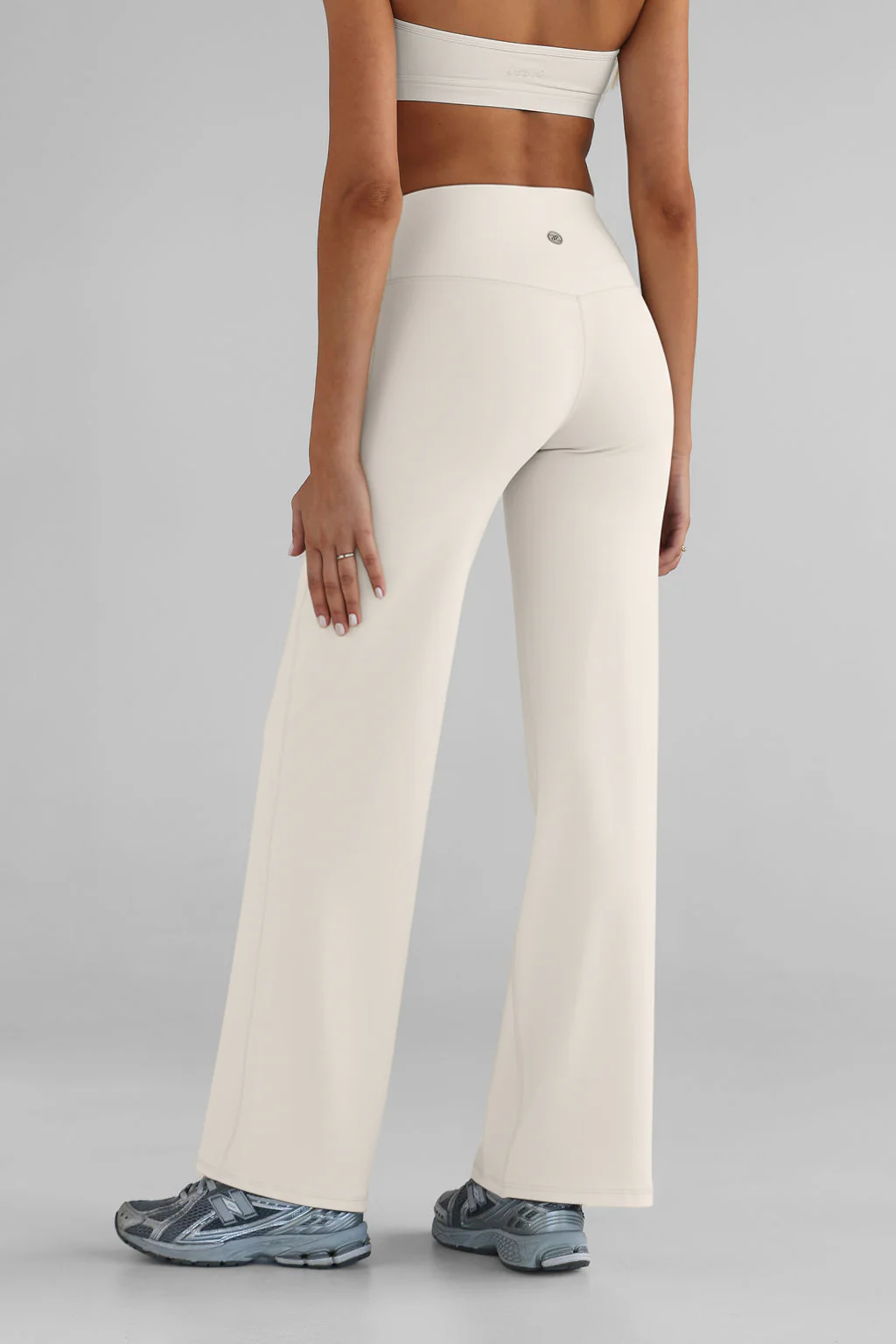 Sculpt Wide Leg Pants - French Vanilla - Image 7