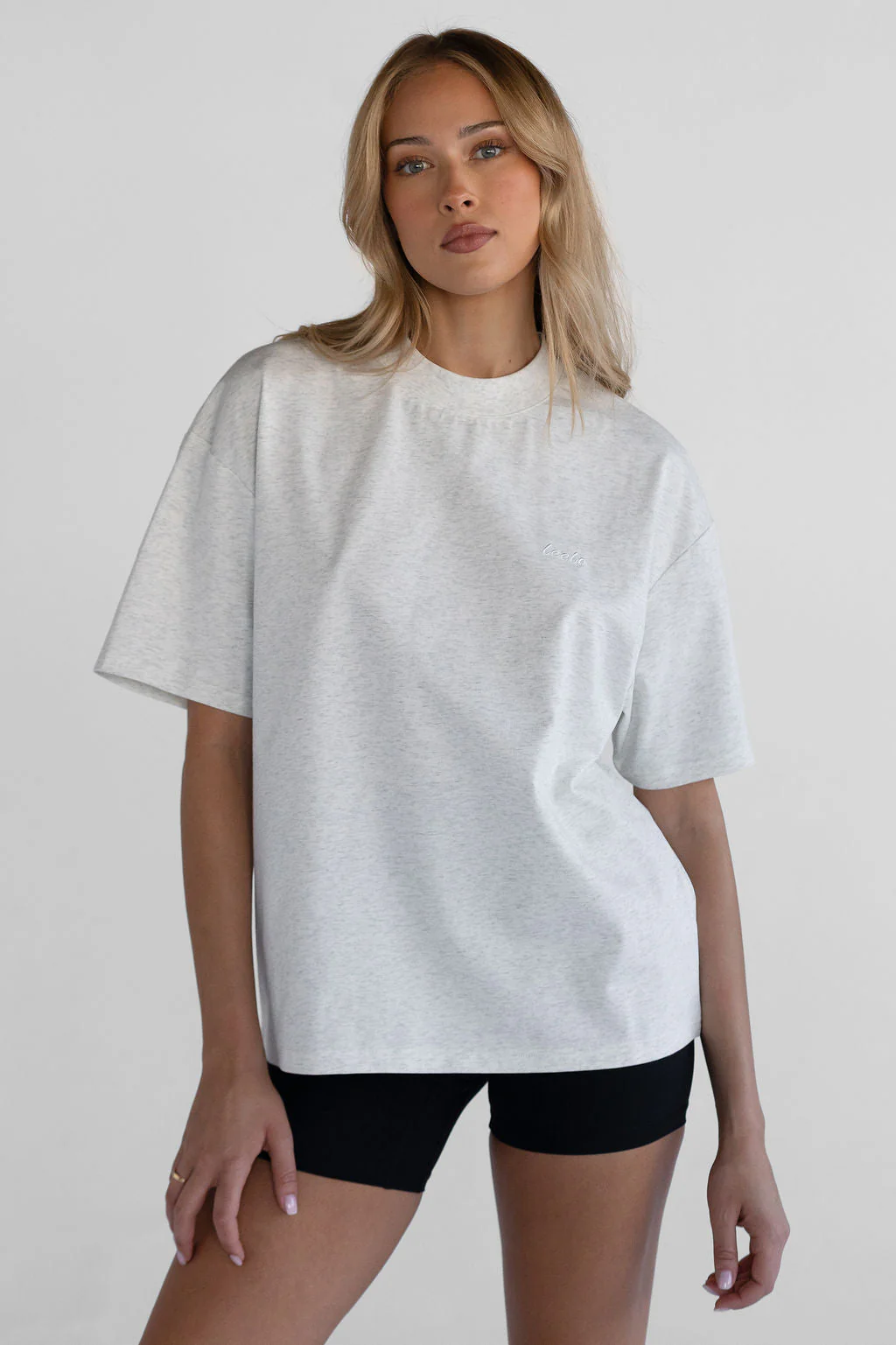 Signature Boyfriend Tee - Oatmeal - Image 2