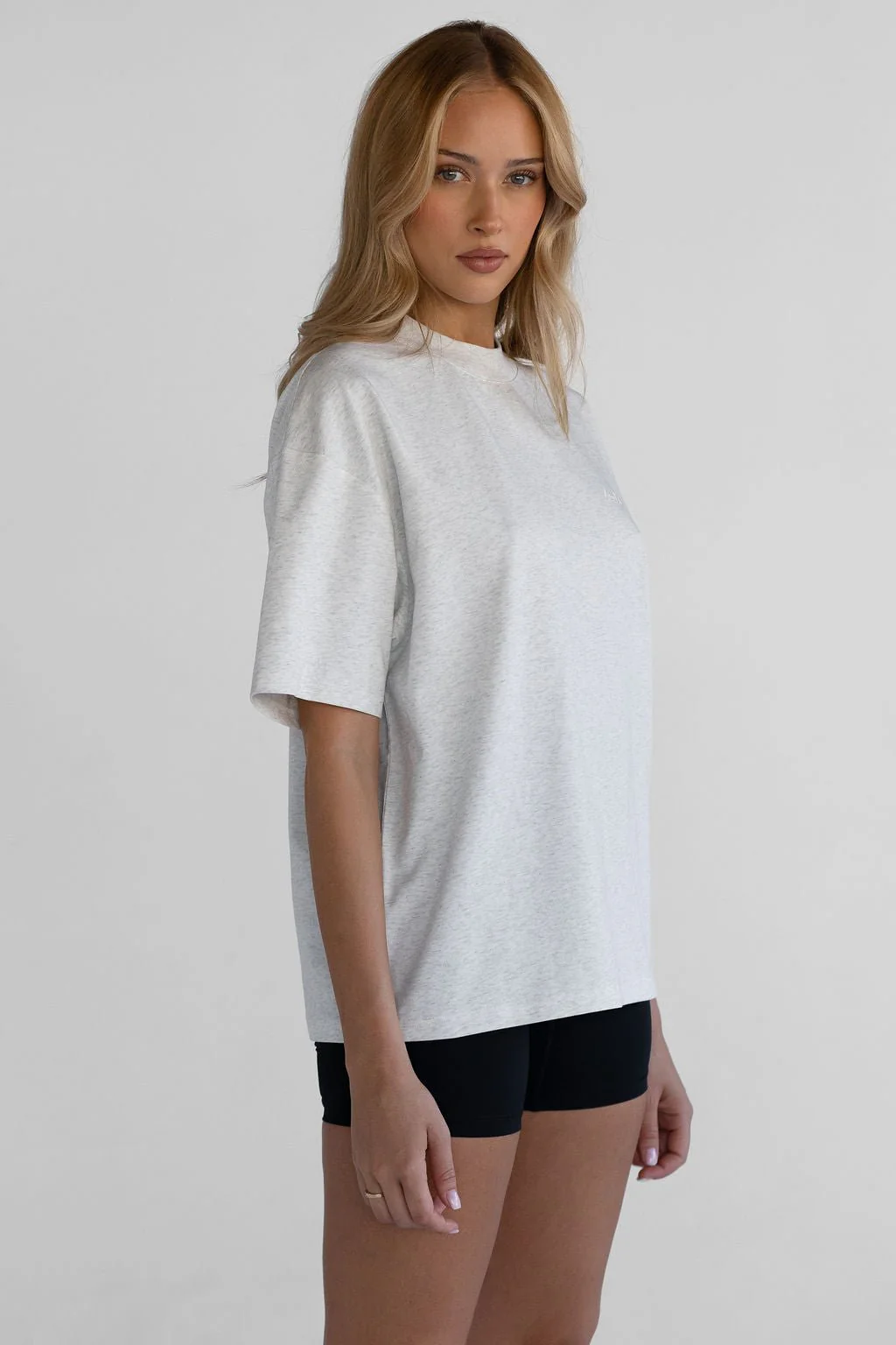 Signature Boyfriend Tee - Oatmeal - Image 5