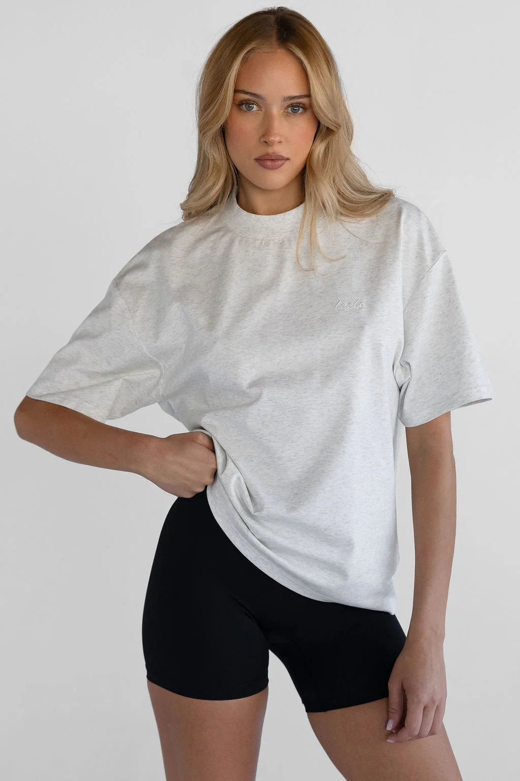 Signature Boyfriend Tee - Oatmeal - Image 7