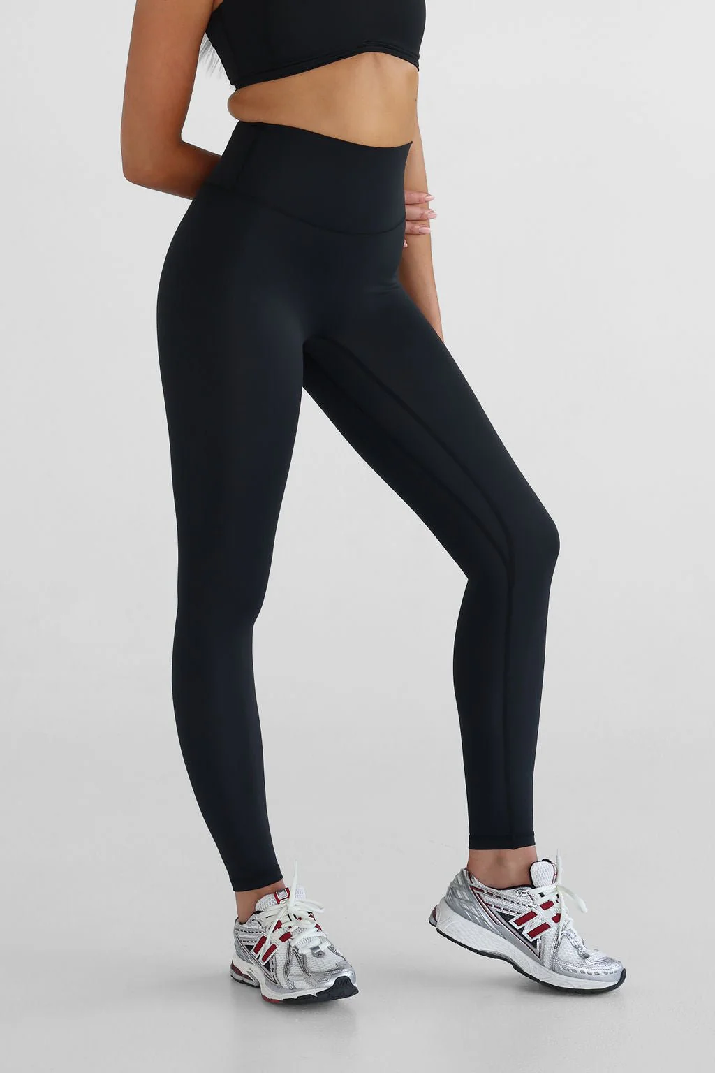 Signature Full Length Leggings - Black - Image 3