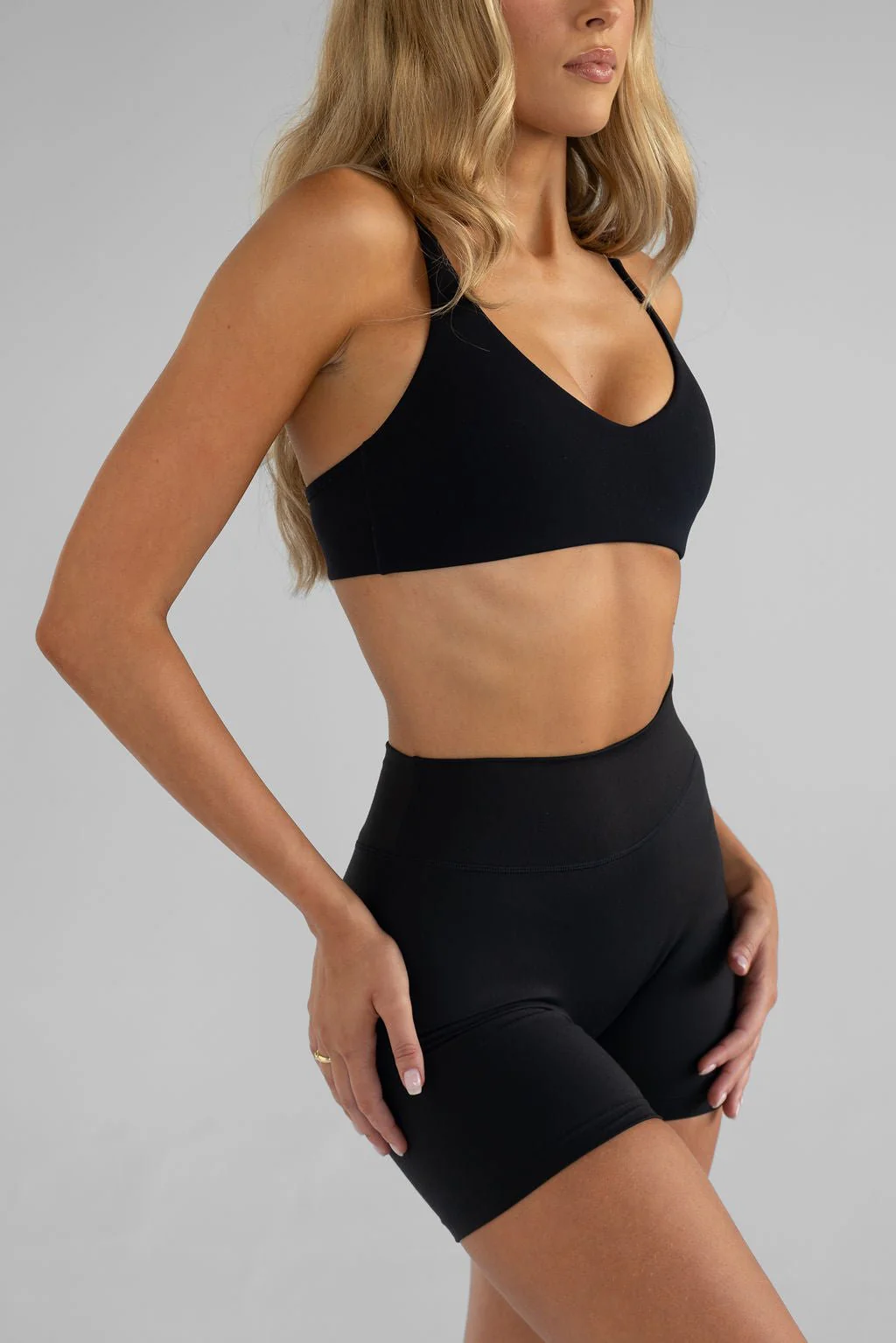 Elevate Bike Shorts - Black - Image 3
