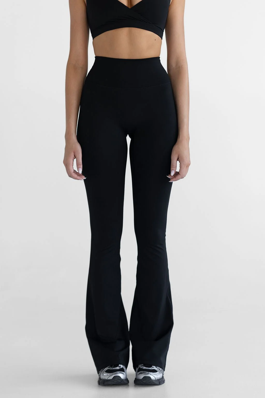TALL Sculpt Flare Leggings - Black - Image 2