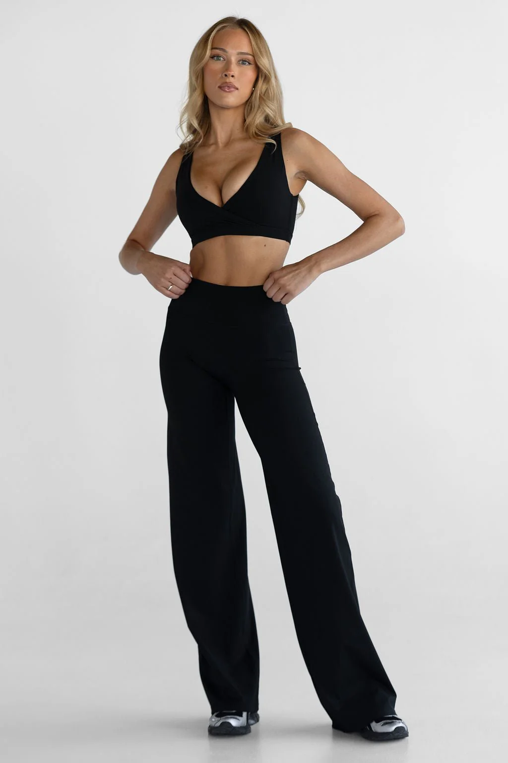 TALL Sculpt Wide Leg Pants - Black