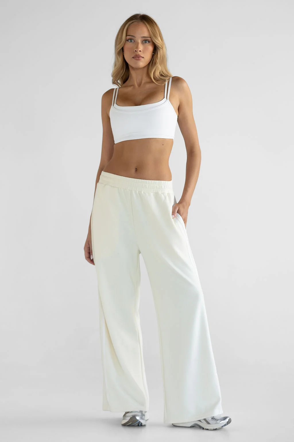 Track Star Pants - French Vanilla