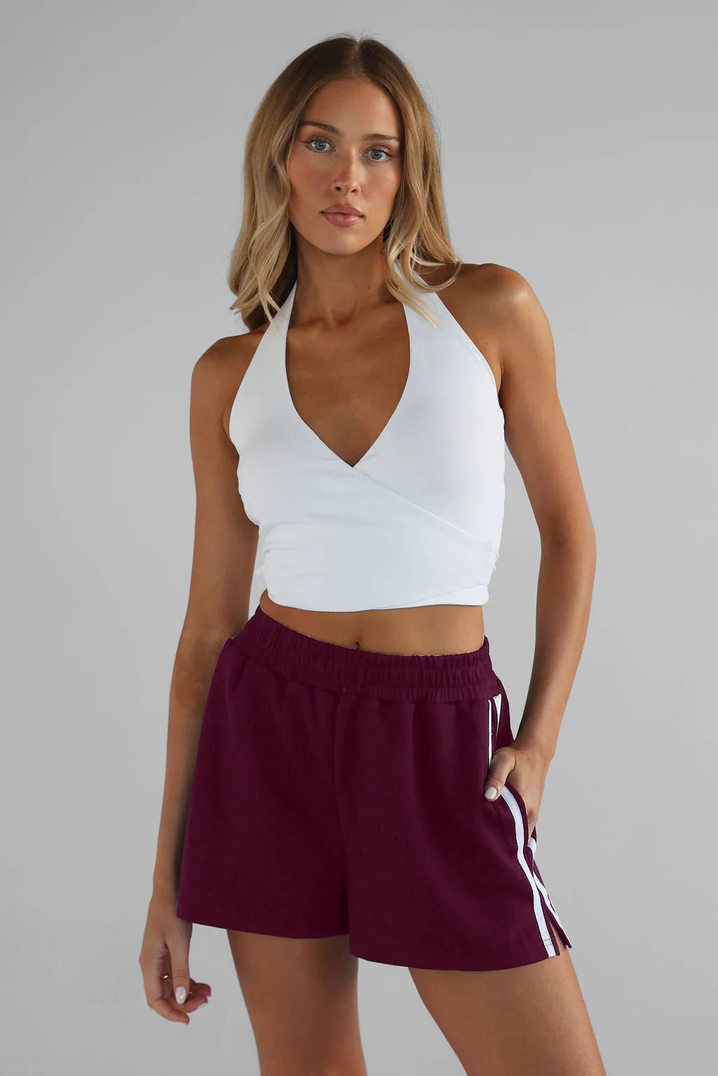 Track Star Shorts - Cherry Cola
